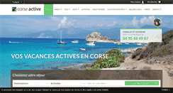 Desktop Screenshot of corse-active.com